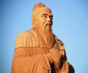 Confucius, chinese philosopher, founder of Confucianism puzzle