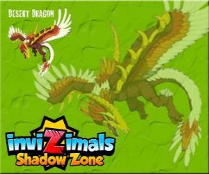 Desert Dragon. Invizimals Shadow Zone. This powerful Dragon controls the sun and lives in the caves of the Gobi Desert puzzle