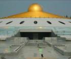 The Dhammakaya Cetiya is a symbol of world peace through inner peace in a  Buddhist parkland and sanctuary located in Thailand
