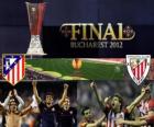 Atlético Madrid vs Athletic Bilbao. Europe League 2011-2012 Final at the National Stadium in Bucharest, Romania