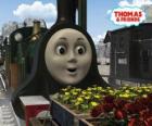 Emily, the emerald green locomotive is the newest member of the team of the steam locomotives