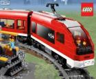A Lego train