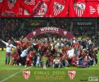 Sevilla, champion Europa League 14-15