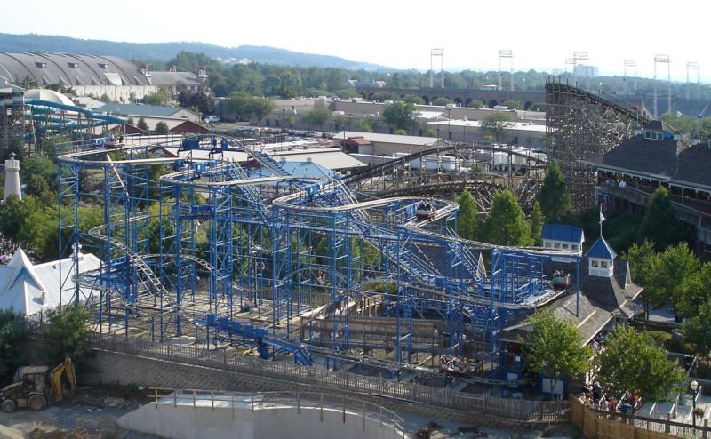 Wild Mouse Roller Coaster puzzle