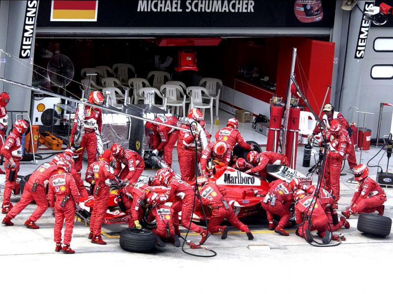 ferrari f1 racing team, michael schumacher puzzle