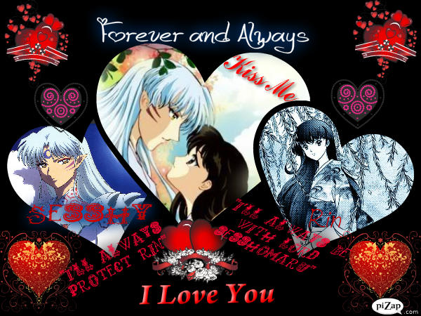 Forever and Always Rin and Sesshomaru puzzle