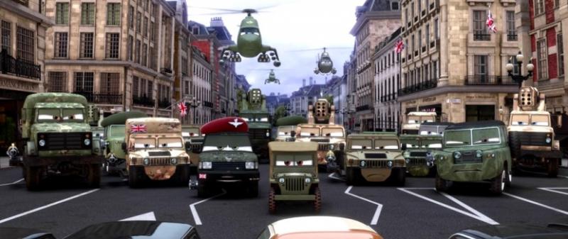 Cars 2 British Army puzzle