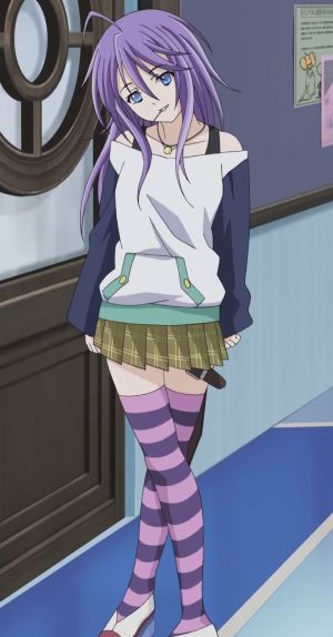 Anime girl Mizore (Rosario Vampire) puzzle