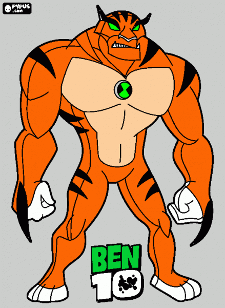 Ben 10 Raf puzzle