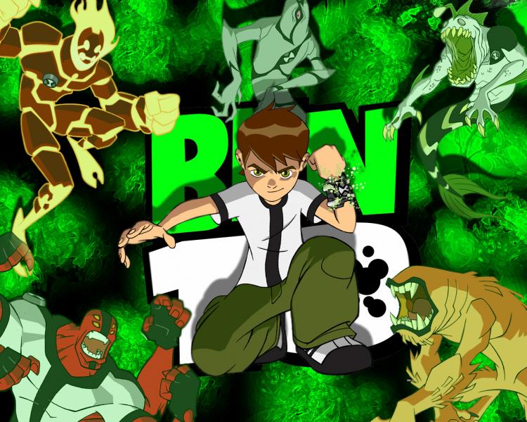 wallpaper ben 10 puzzle