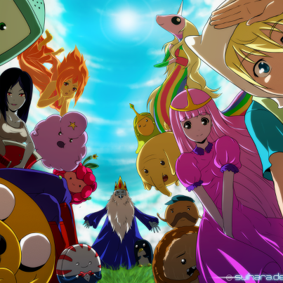 adventure time anime puzzle