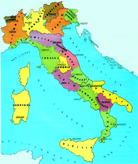 Map Italy puzzle