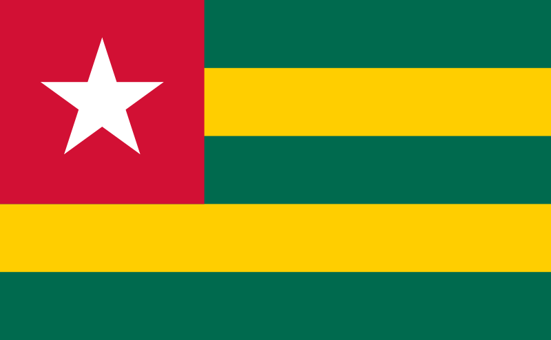 Flag of Togo puzzle