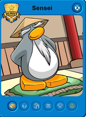 Club Penguin Sensei puzzle