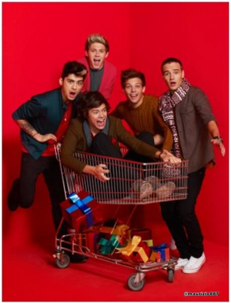 One Direction Xmas 2012 photoshoot ♥ puzzle