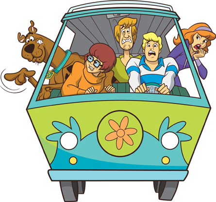 Scooby Doo van puzzle