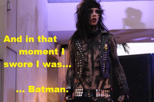 Andy Biersack-Batman puzzle