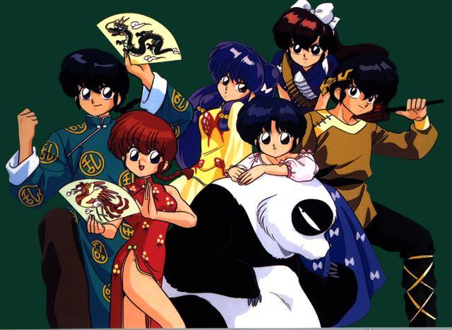 Ranma Saotome and his friends (Ranma 1/2) puzzle