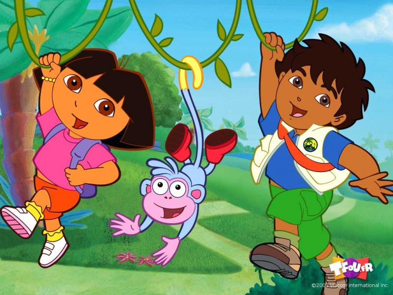 Dora and Diego  puzzle