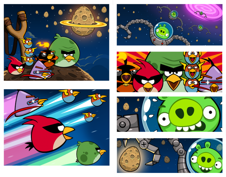 angry birds space puzzle