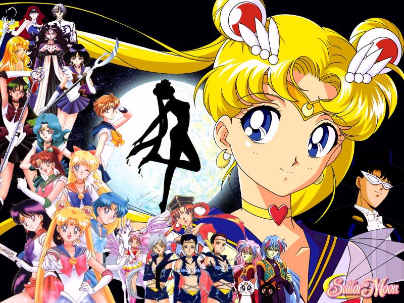 Sailor Moon - Personajes de Todas las Temporadas puzzle