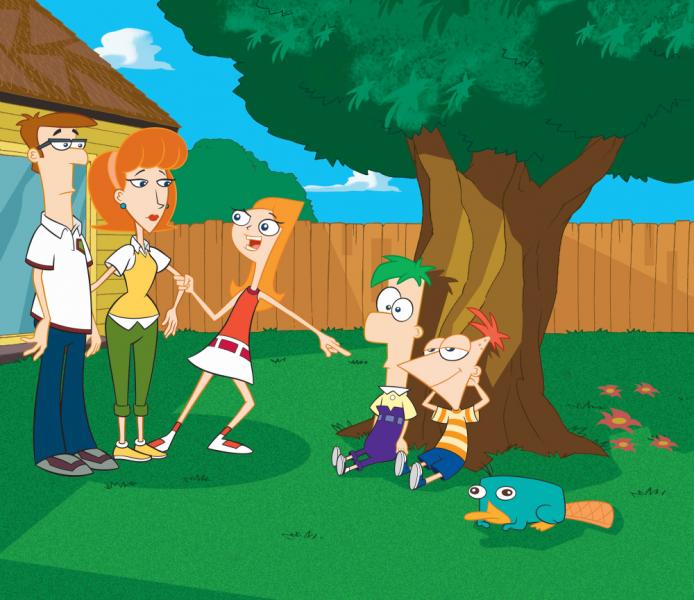 Phineas and Ferb family puzzle