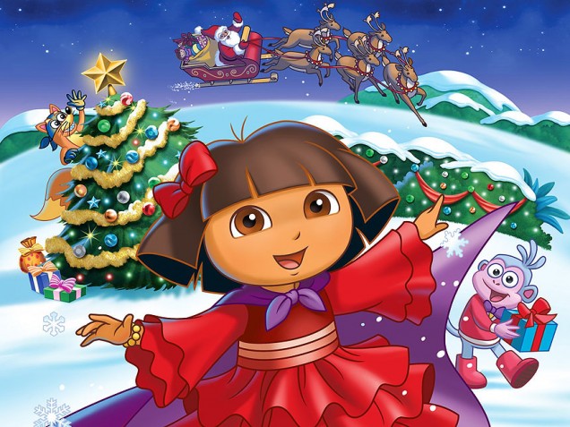 Dora Christmas puzzle