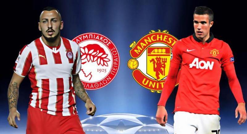 Olympiacos-Manchester United - last 16 UEFA Champions League 2013-2014 puzzle