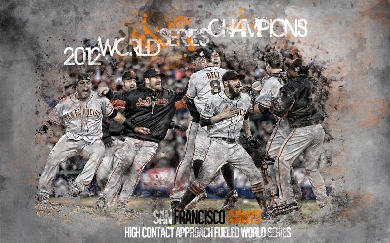 2012 World Series Champions SF Giants puzzle