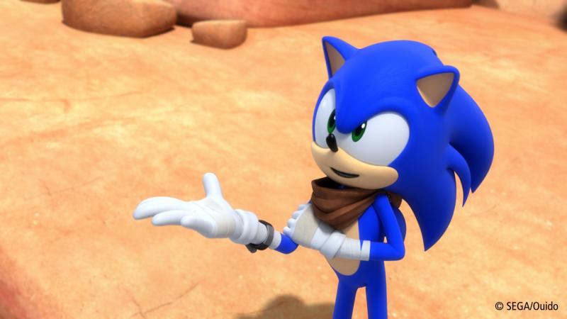 sonic is the fast hedgehog in sonic boom. puzzle