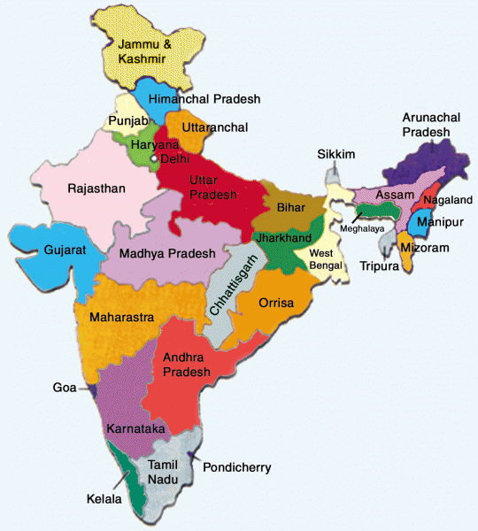 map of india (1) puzzle