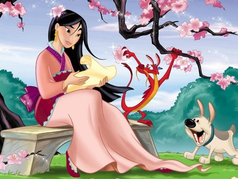 Mulan, Mushu and dog puzzle