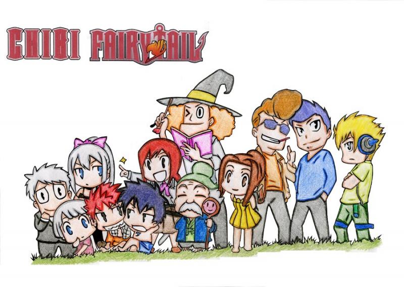 FAIRY TAIL GUILD AS KIDS puzzle