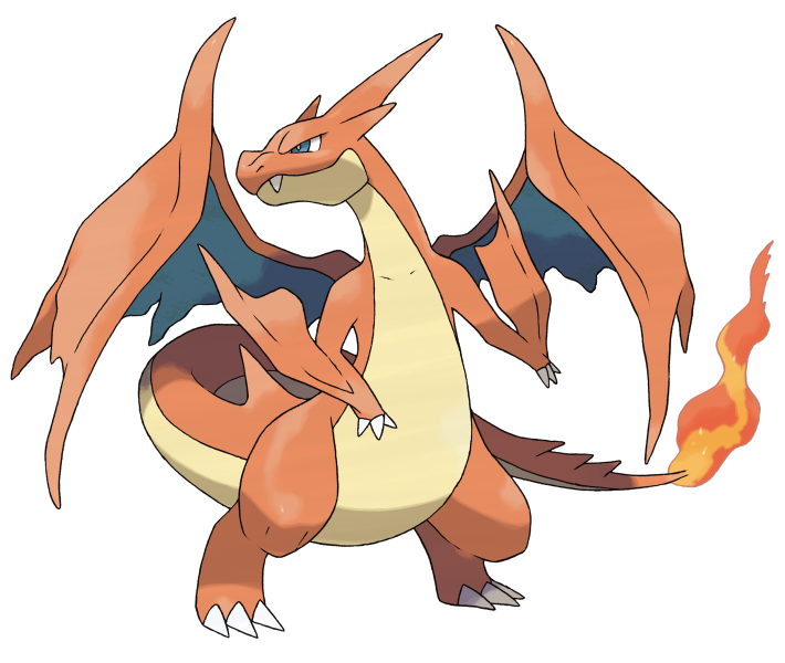 Mega Charizard Y evolution of Charizard puzzle