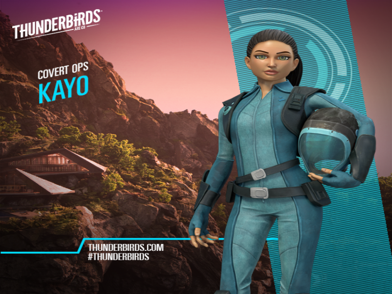 Thunderbirds Are Go: Tanusha 'Kayo' Kyrano puzzle