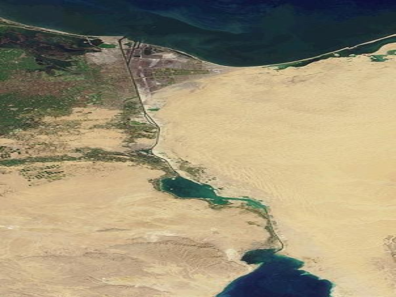 Suez Canal puzzle