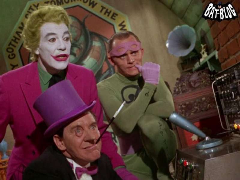 Batman: Joker, Penguin, Riddler puzzle