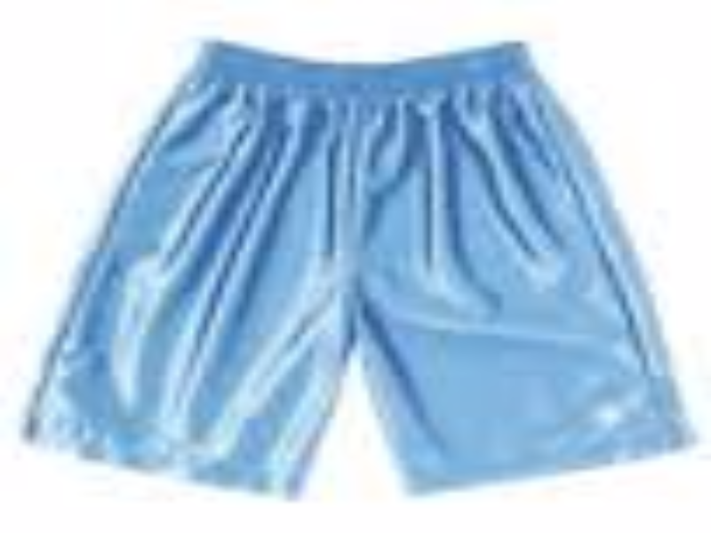 shiny light blue shorts puzzle