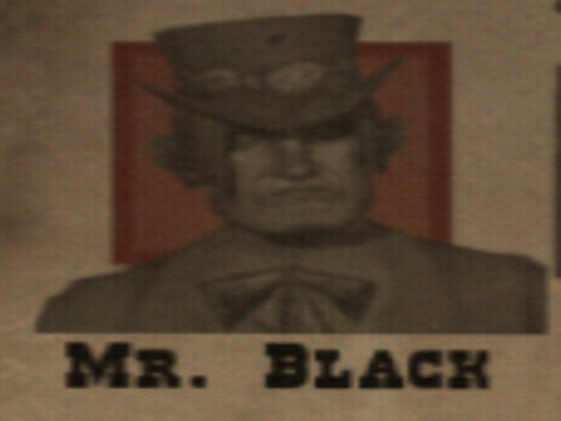 Mr. Black  puzzle