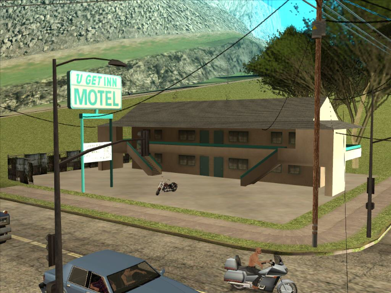 The U Get Inn Motel at Angel Pine, Whetstone, San Andreas puzzle