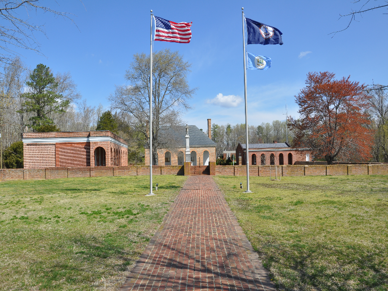 King William County Courthouse in King William puzzle