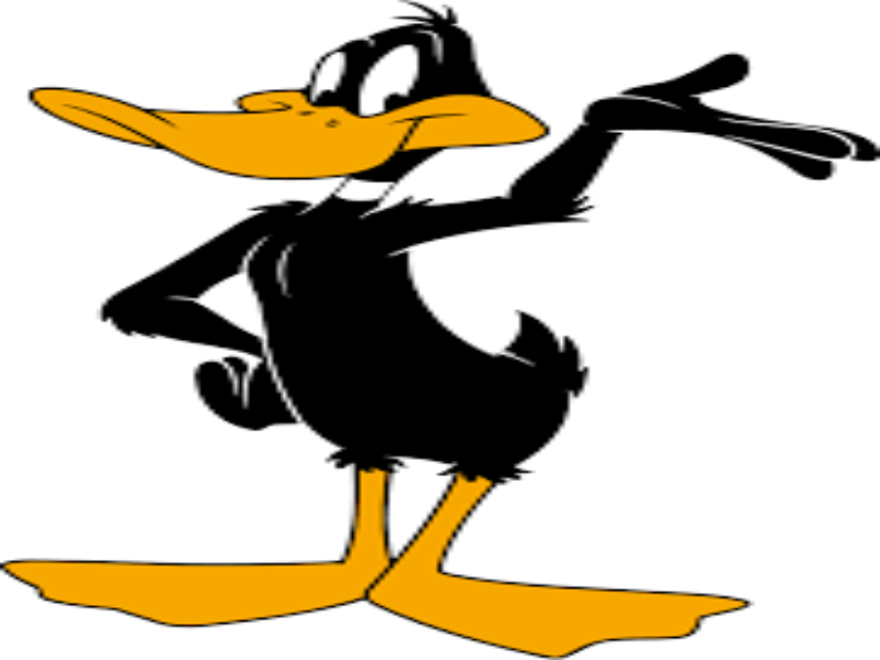 Daffy Duck Happy puzzle