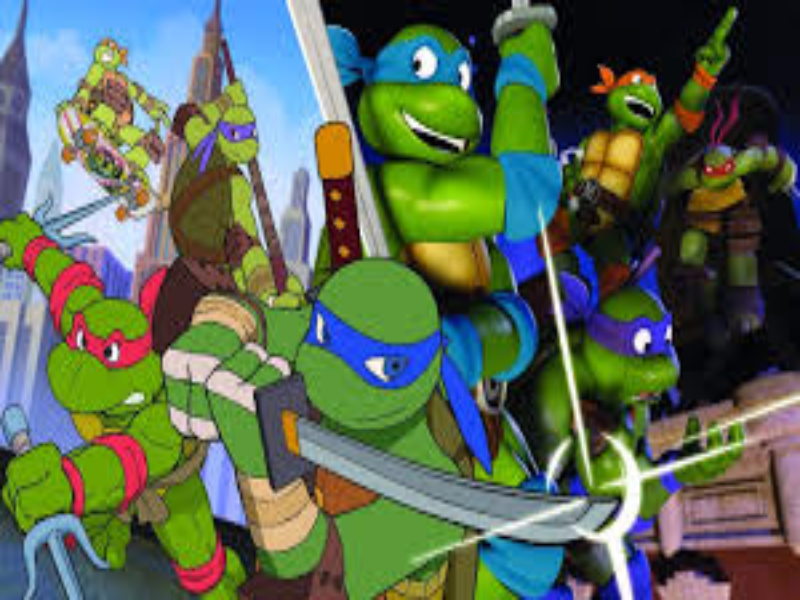 the nickaloaden Teenage mutant ninja turtles meets the 80s teenage mutant ninja turtles puzzle