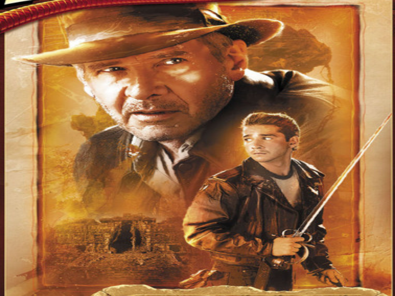 Indiana Jones motif puzzle