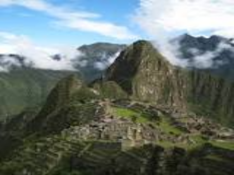 Machu Picchu.  puzzle