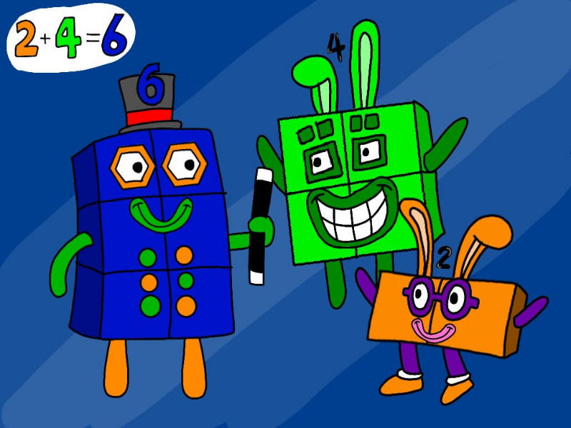 Numberblocks puzzle