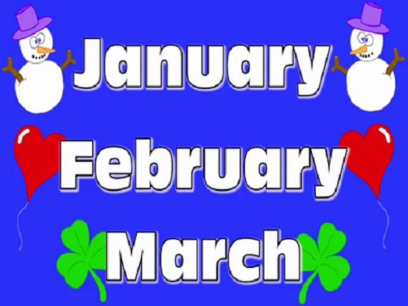 january february march puzzle