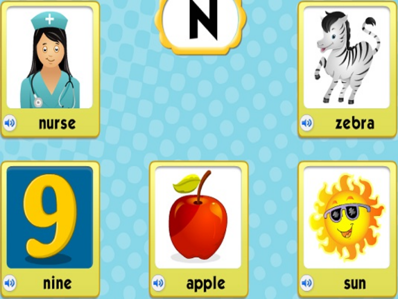 nurse zebra apple nine sun puzzle