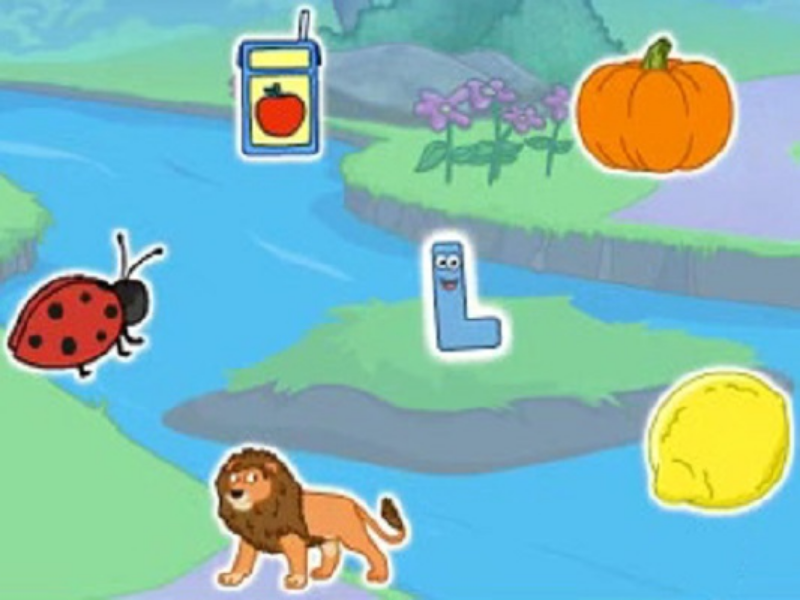 l juice pumpkin lemon lion ladybug puzzle