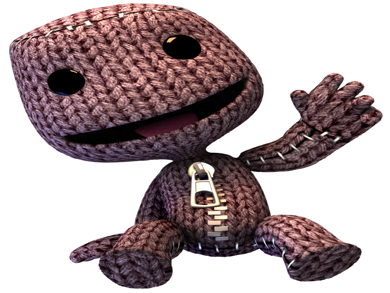 Sackboy, the hero of LittleBigPlanet puzzle